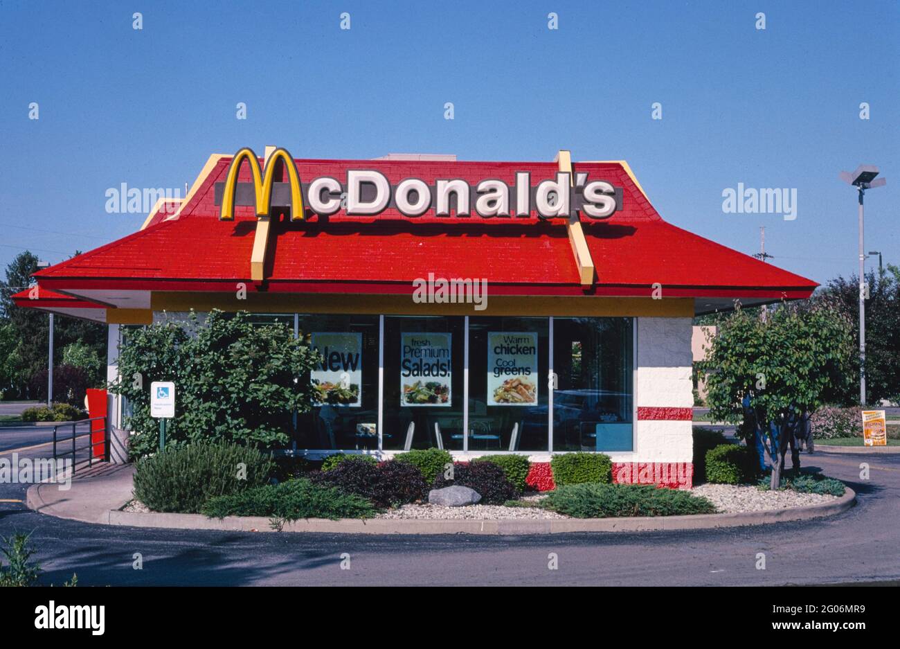 2000s America - McDonald's, Spring Valley, Illinois 2003