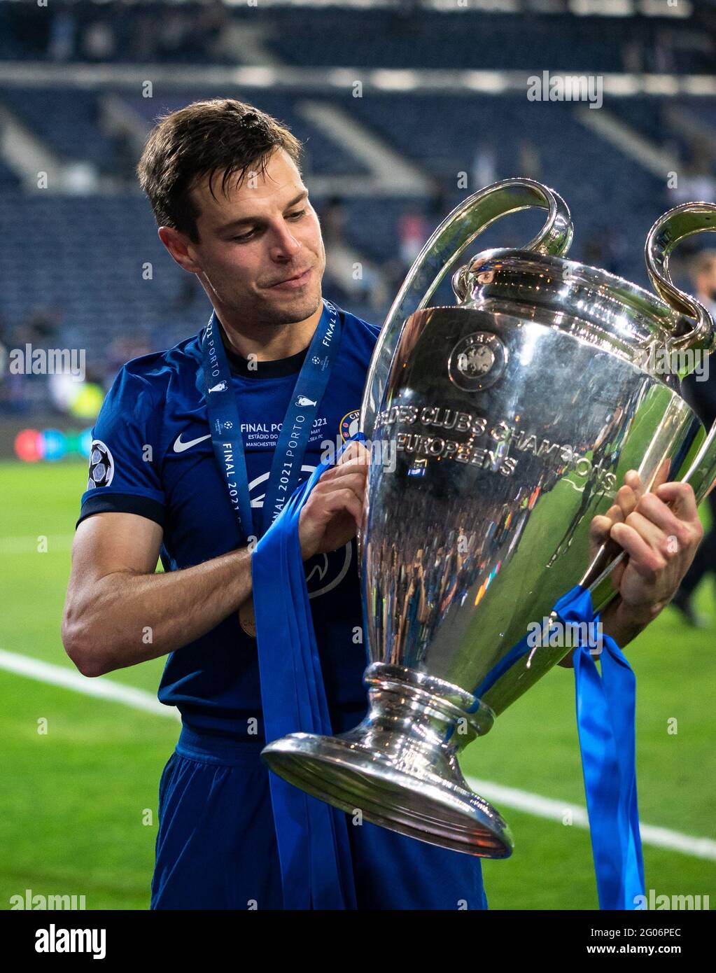 Chelsea Champions League Trophy Hi Res Stock Photography And Images Alamy
