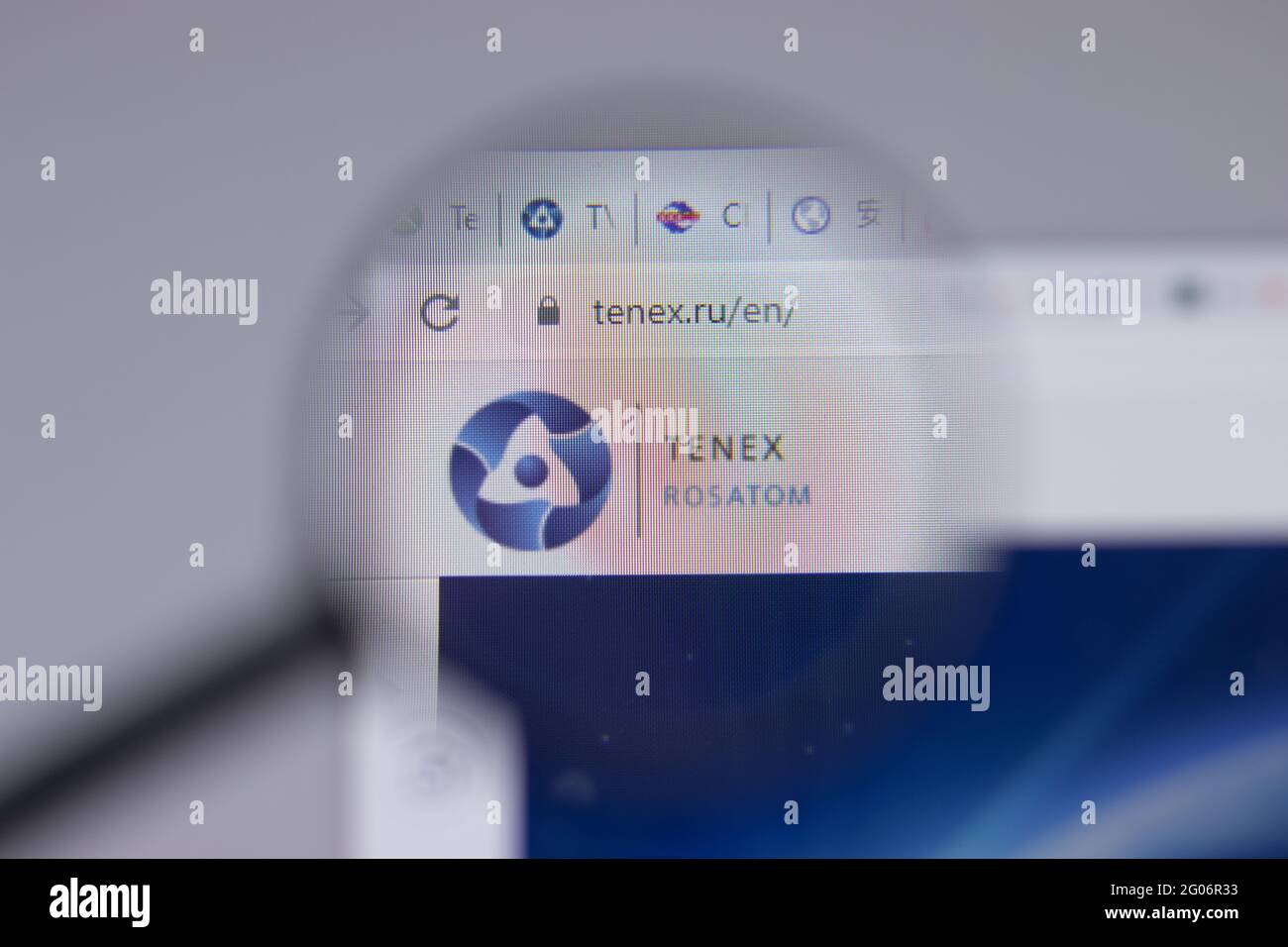 Los Angeles, California, USA - 1 June 2021: TENEX logo or icon on ...