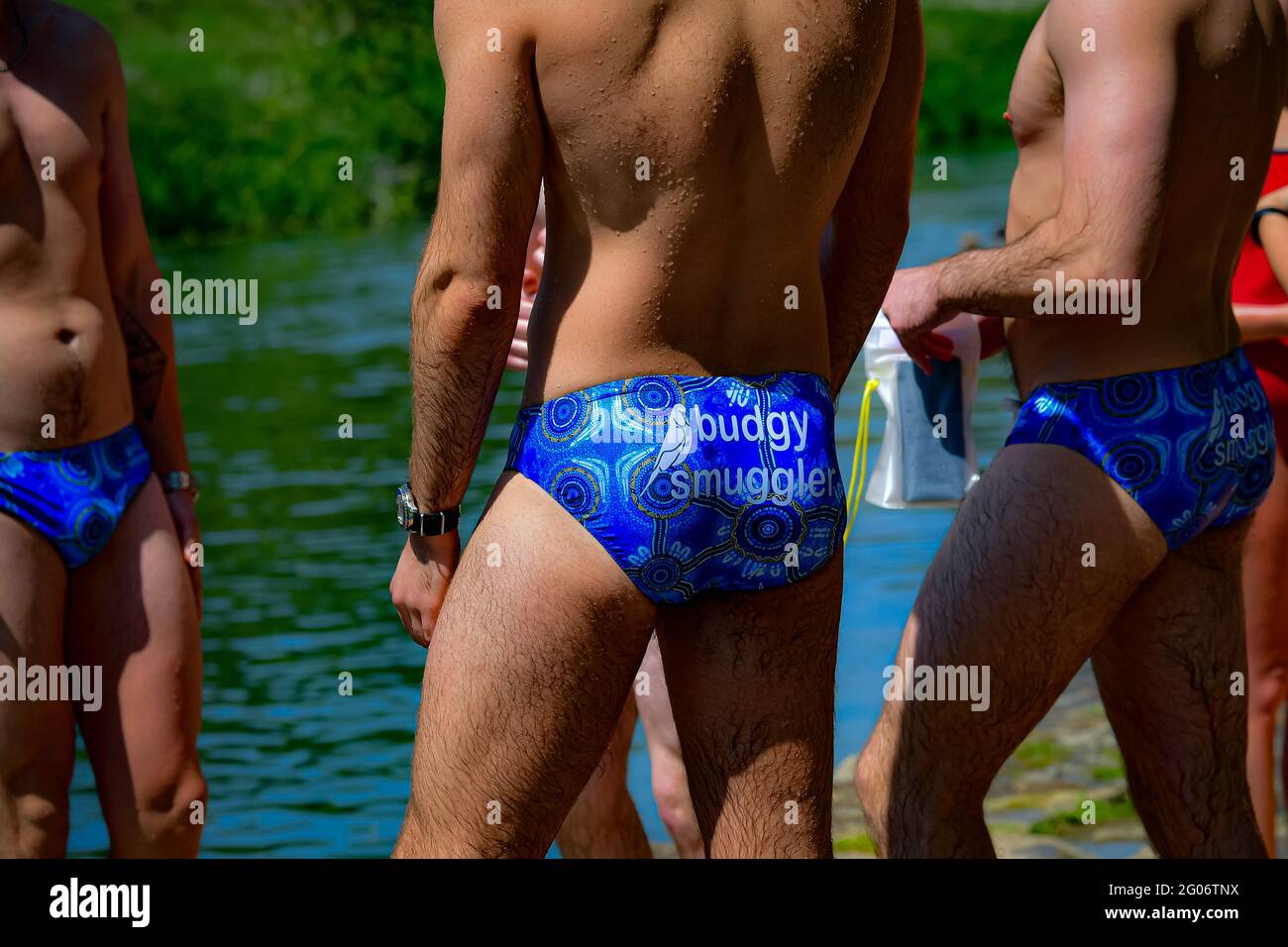 Budgy smugglers hi-res stock photography and images - Alamy