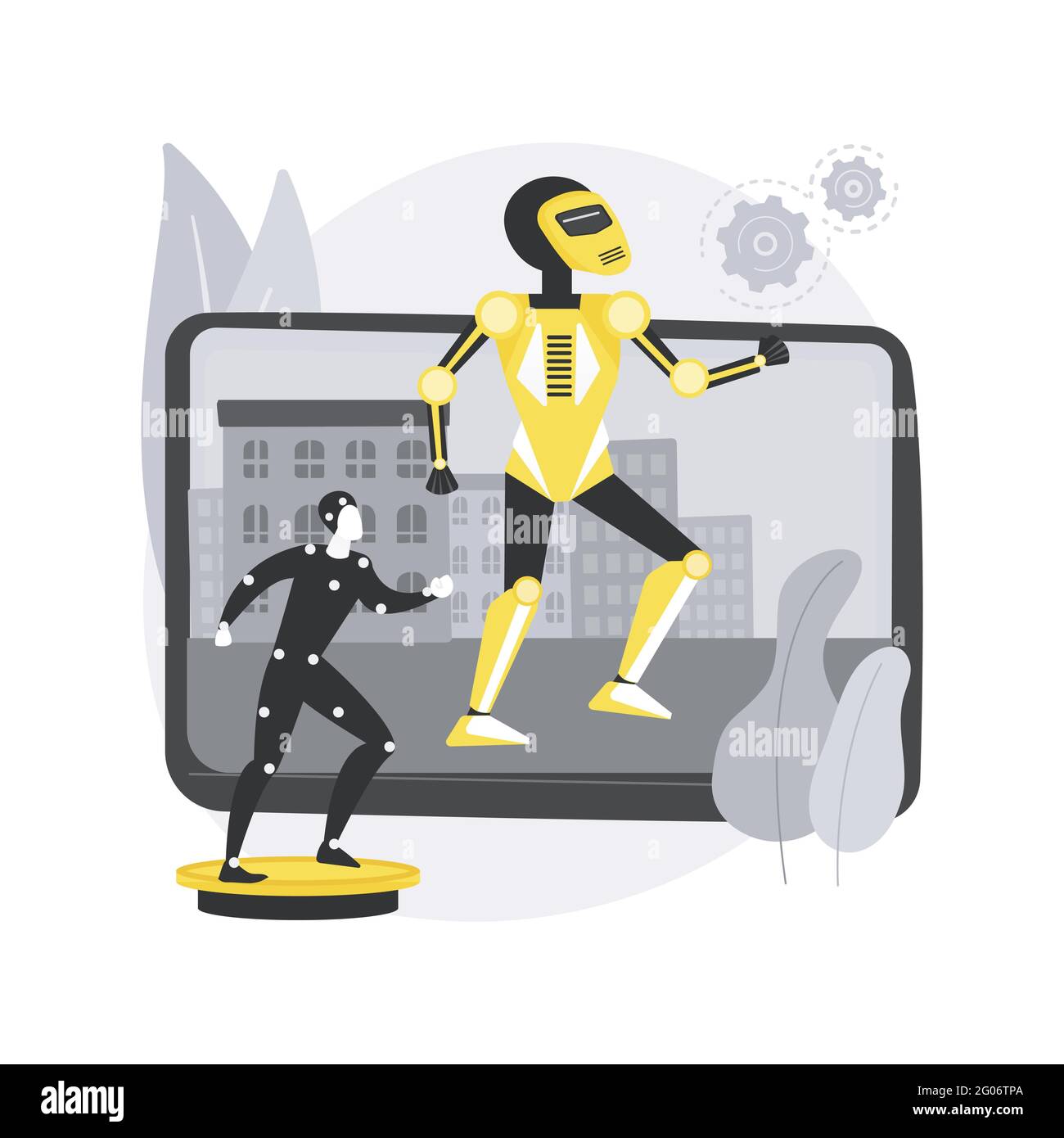 Special effects design abstract concept vector illustration Stock