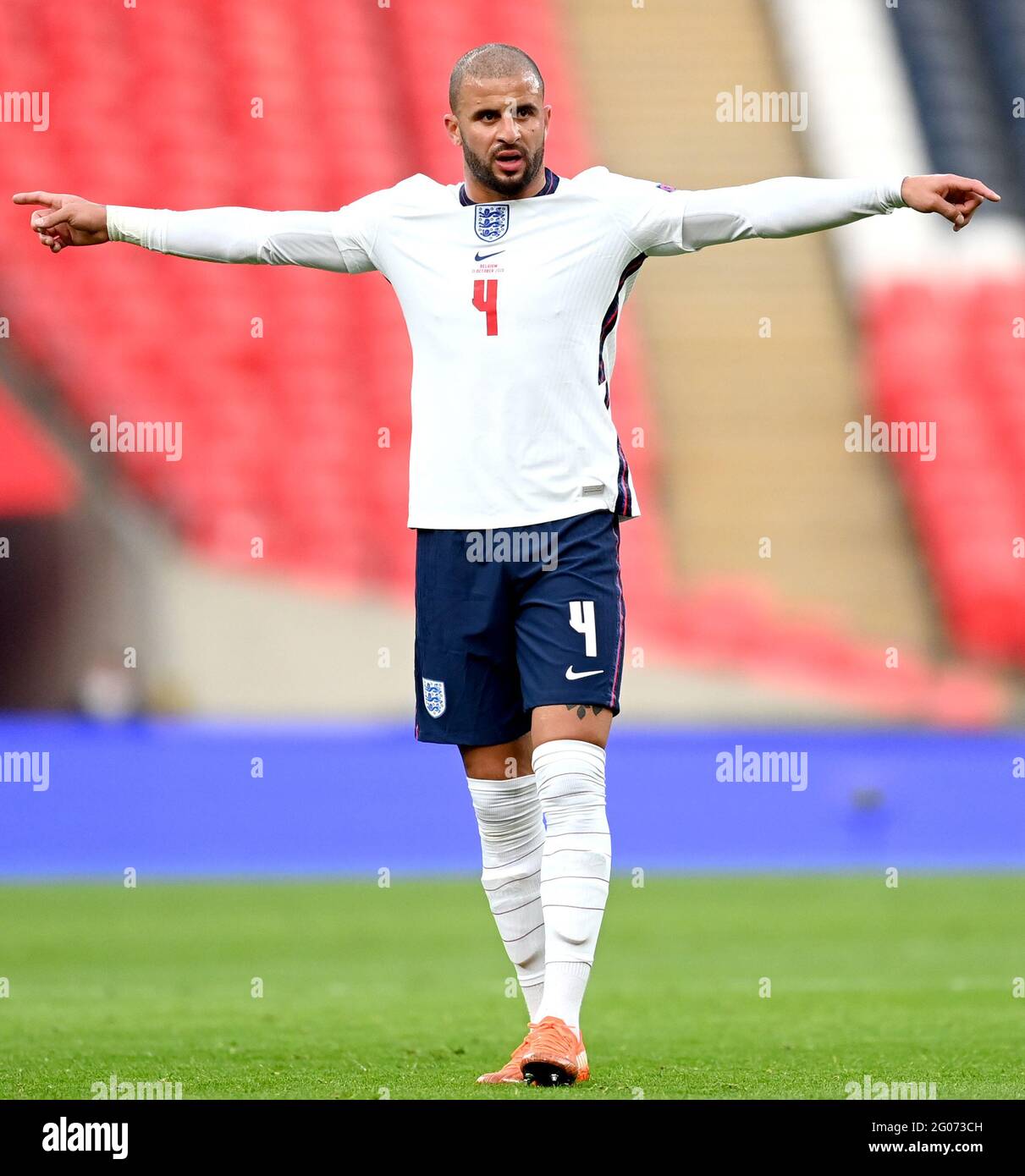 File photo dated 11-10-2020 of England's Kyle Walker. Issue date: Tuesday June 1, 2021. Stock Photo