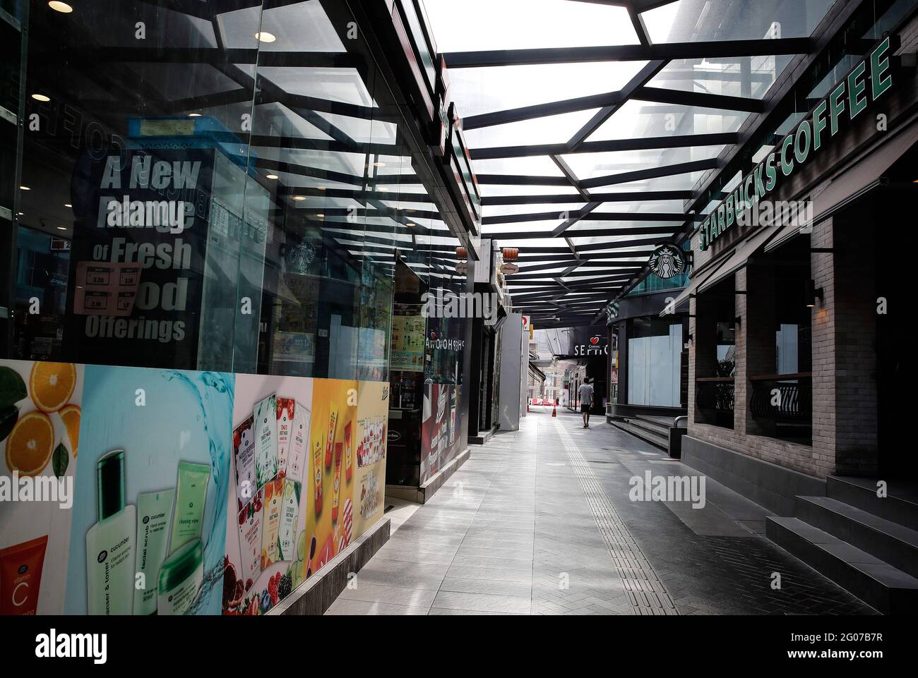 Kuala Lumpur Malaysia 01st June 2021 A View Of An Empty Deserted Street Near The Shopping Mall Area Malaysia S Government Re Imposed A Total Nationwide Lockdown From June 1st 14th As Coronavirus Covid 19 Cases