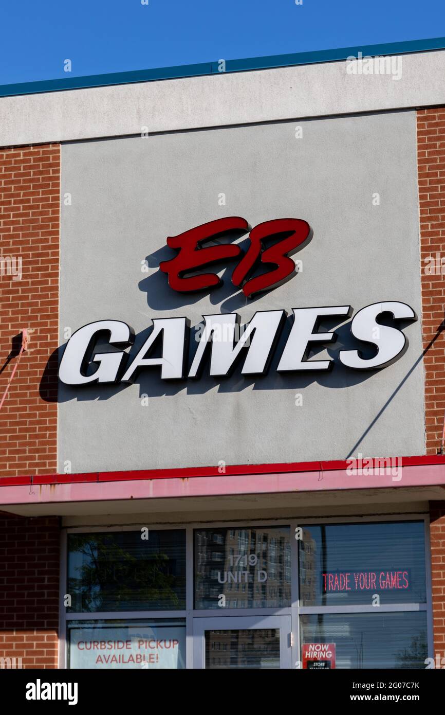 Ebgames computer games website Stock Photo - Alamy