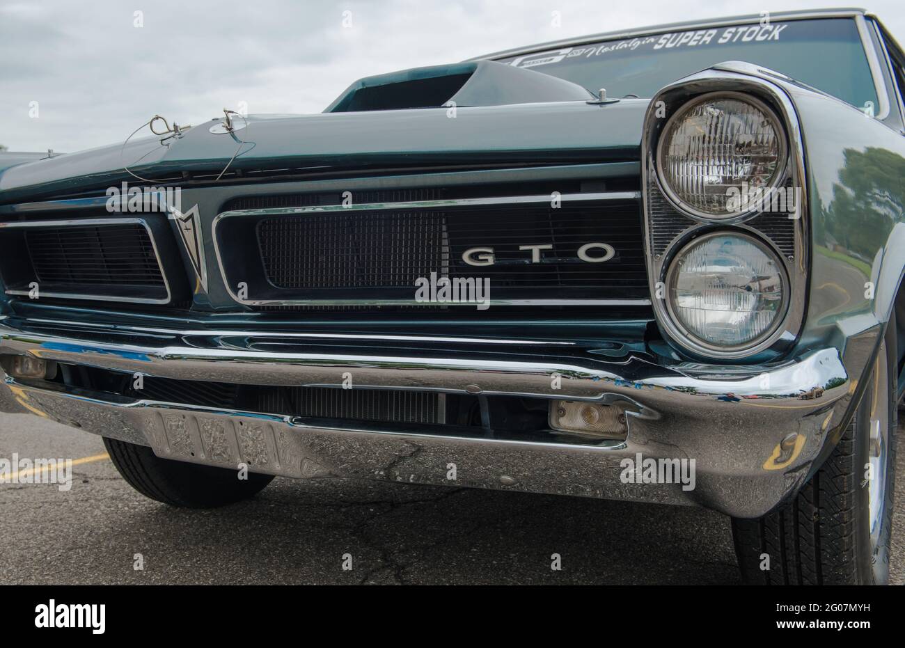 Classic 1965 Pontiac GTO Stock Photo