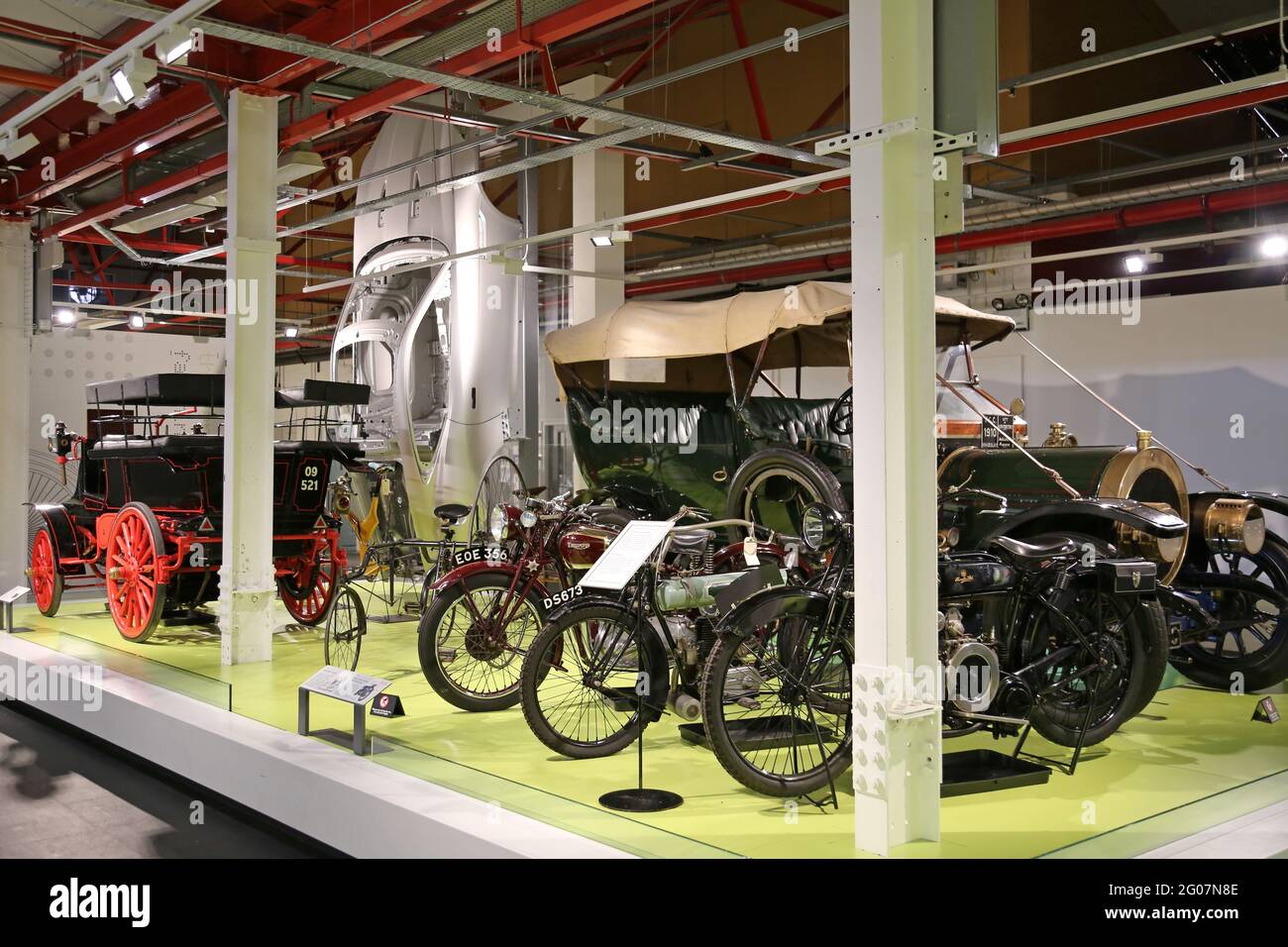 Coventry Transport Museum, Millennium Place, Coventry, West Midlands, England, Great Britain, UK, Europe Stock Photo