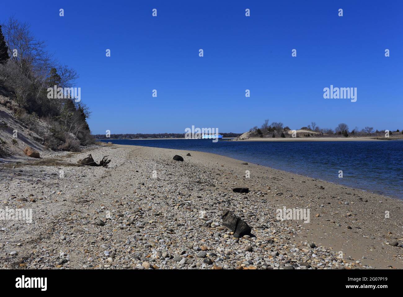 Pirates Cove Belle Terre Long Island New York Stock Photo Alamy