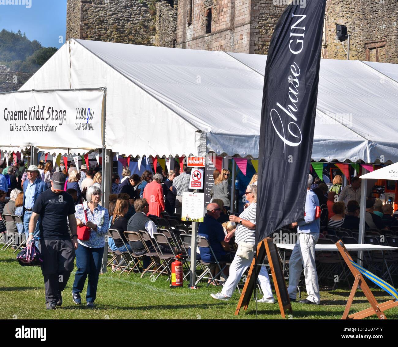 Ludlow Food Festival Stock Photo Alamy