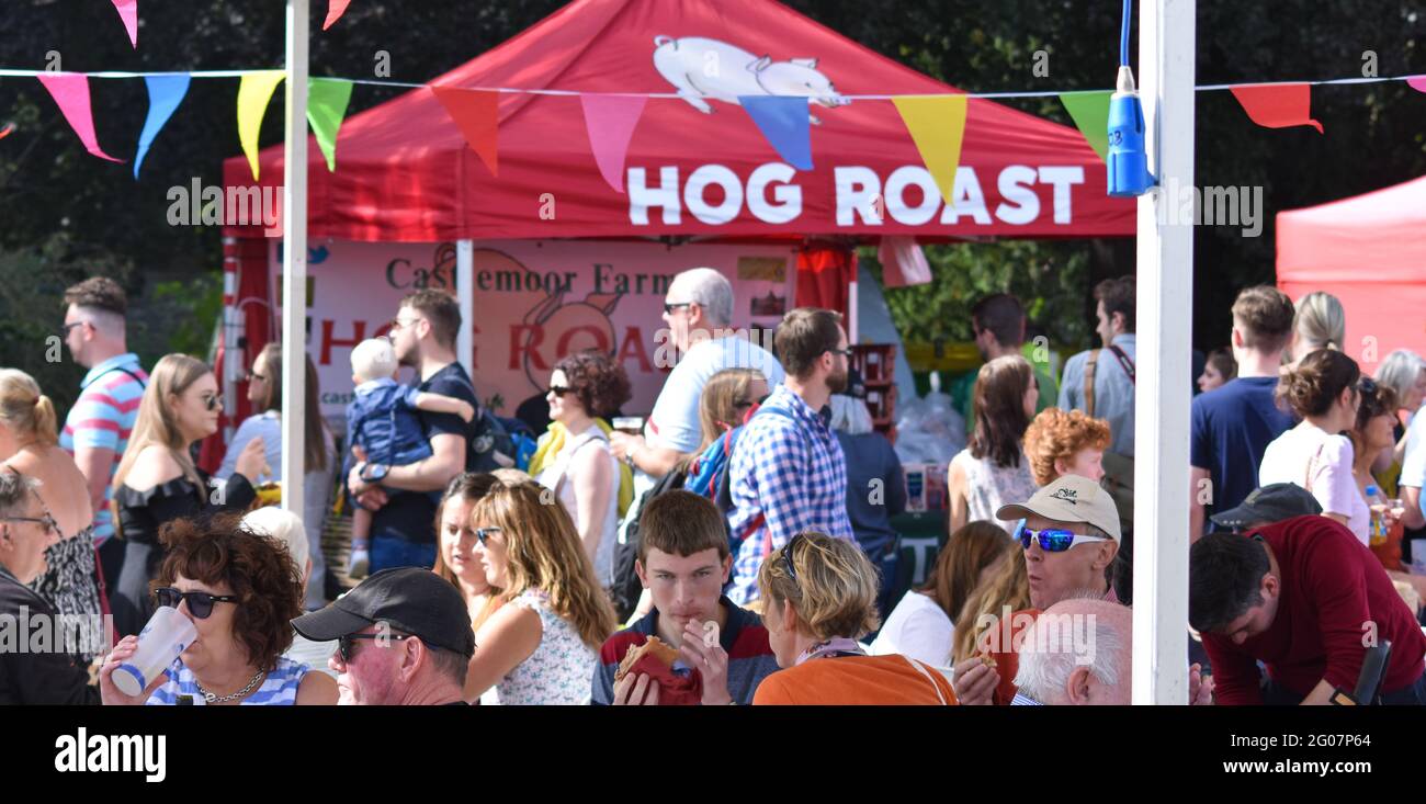 Ludlow Food Festival Stock Photo Alamy