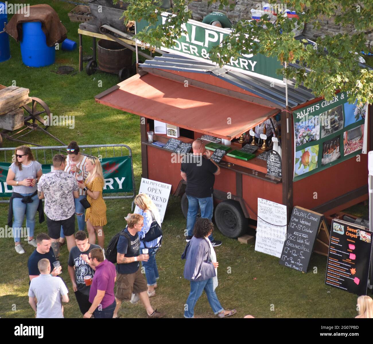 Ludlow Food Festival Stock Photo Alamy