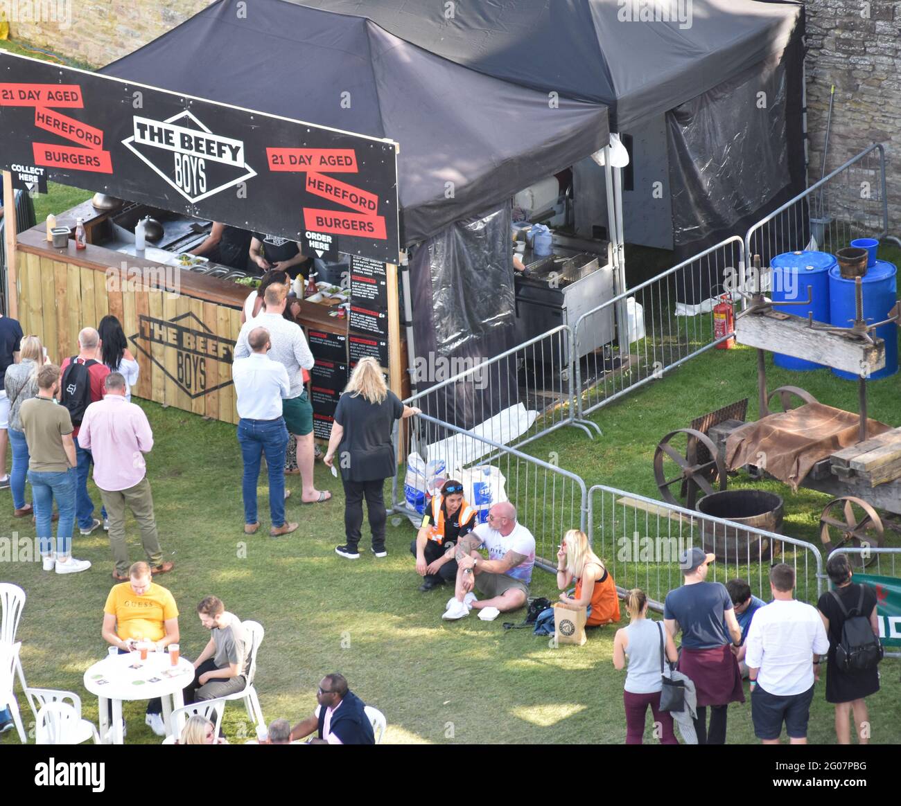 Ludlow Food Festival Stock Photo Alamy