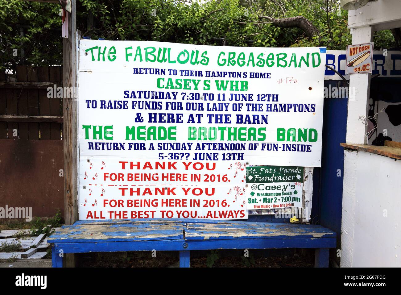 The Boardy Barn bar Hampton Bays Long Island New York Stock Photo Alamy