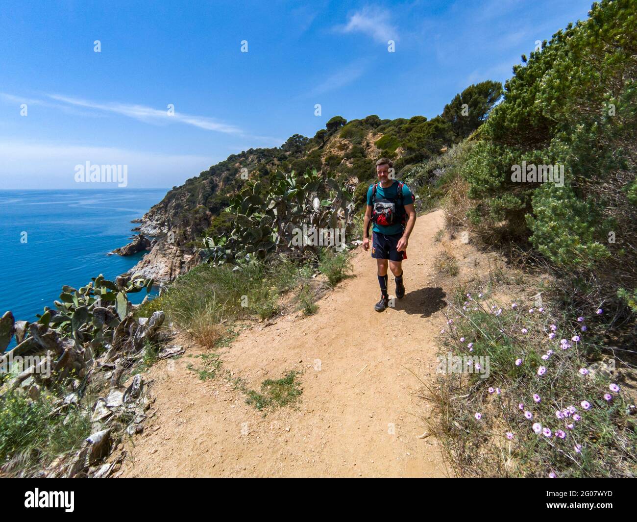 Hiking Holiday Along The Spanish Costa Brava Coastal Path Also Known 
