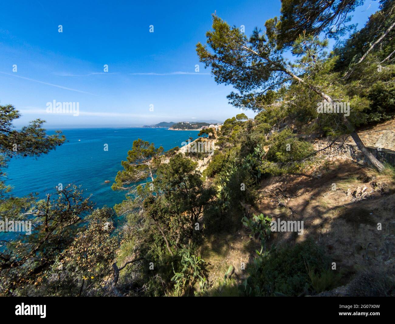 The Spanish Costa Brava Coastal Path Also Known As The GR92 Cami De the-spanish-costa-brava-coastal-path-also-known-as-the-gr92-cami-de