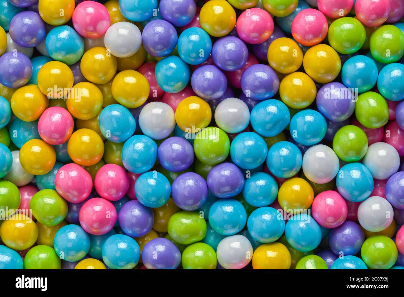 Candy Coated Chocolate Balls Pile Background Texture Stock Photo Alamy