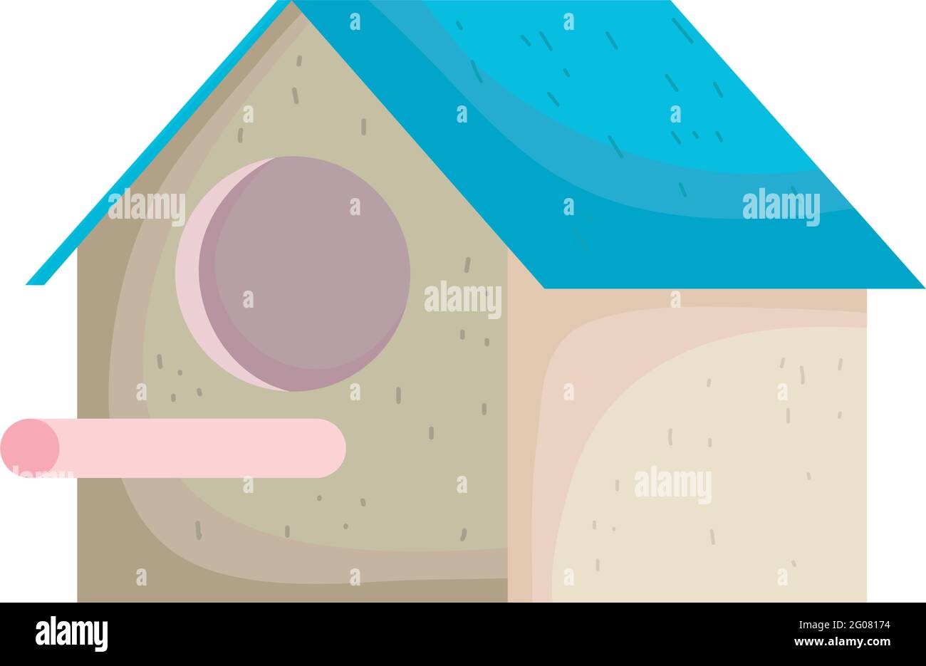 wood bird house Stock Vector Image & Art - Alamy