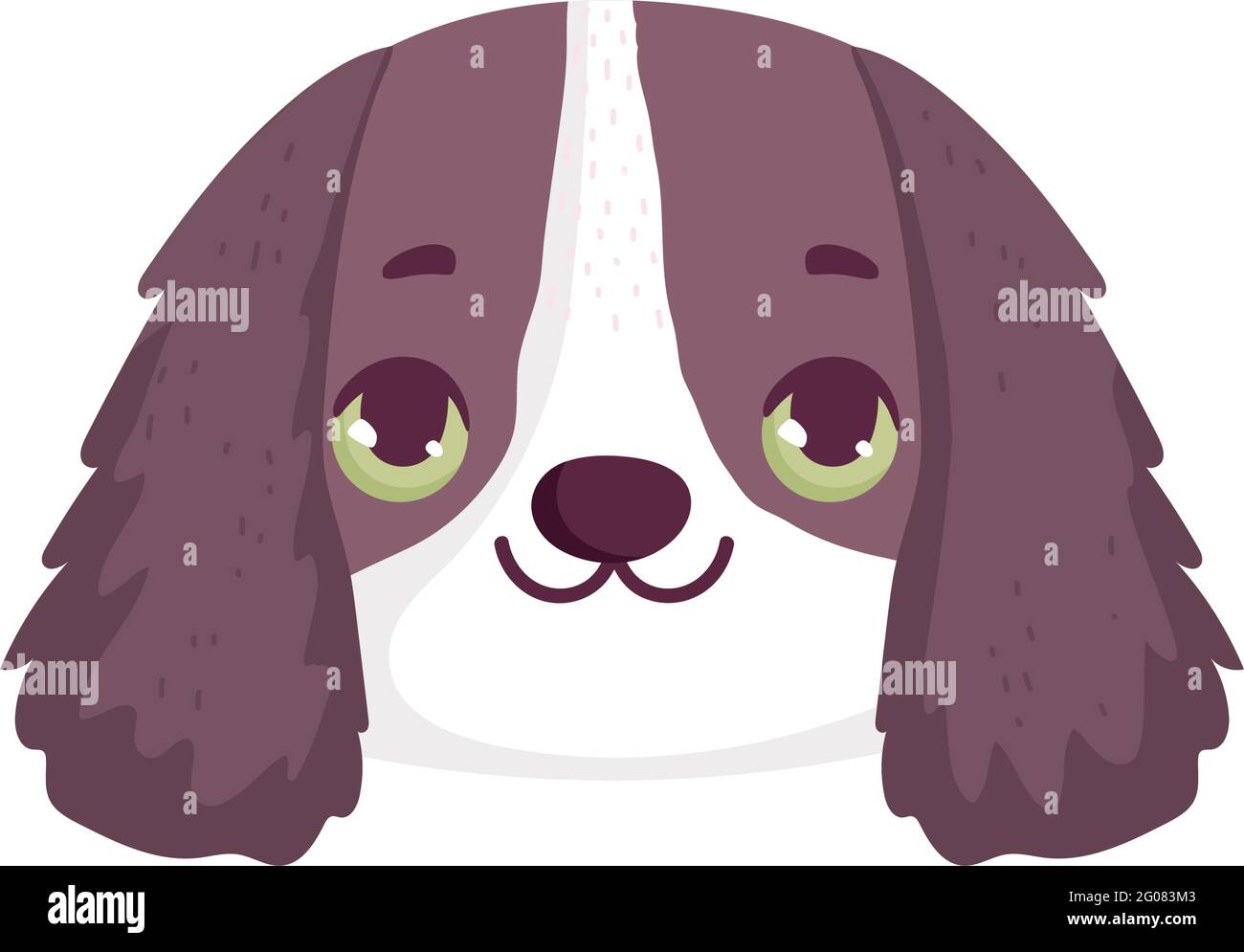 cartoon puppy face Stock Vector Image & Art - Alamy