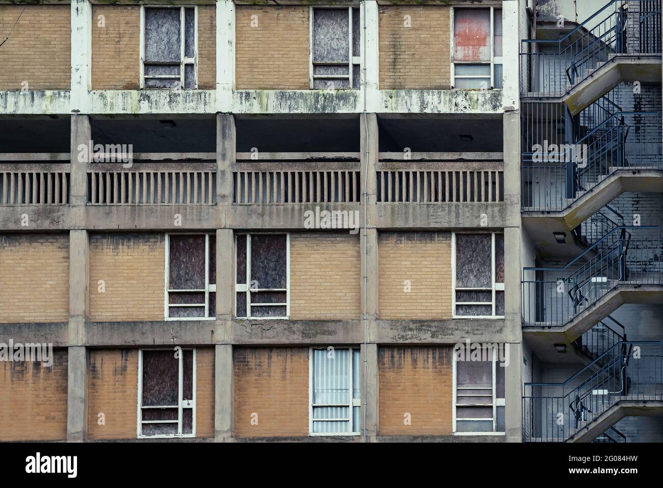 Park Hill Flats Sheffield was built around the turn of the 1960s, a