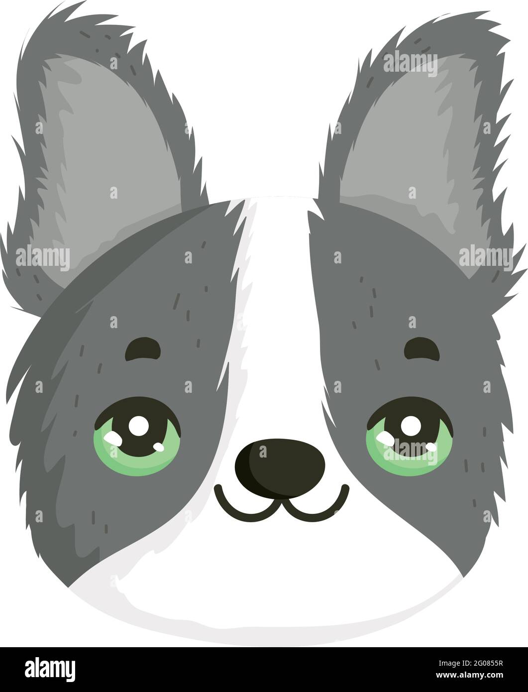 little dog face Stock Vector Image & Art - Alamy