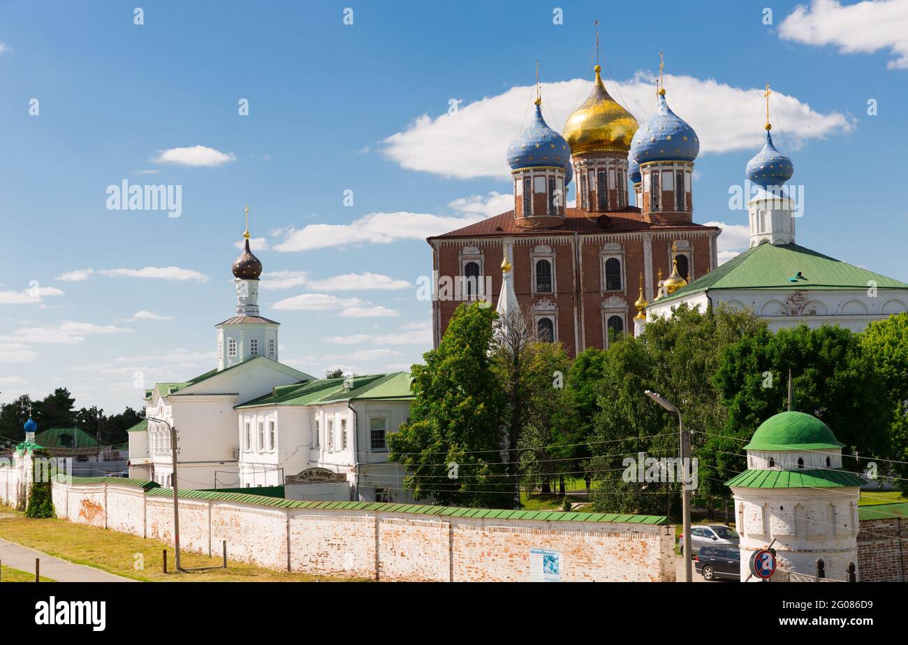 Ryazan Kremlin, Russia Stock Photo
