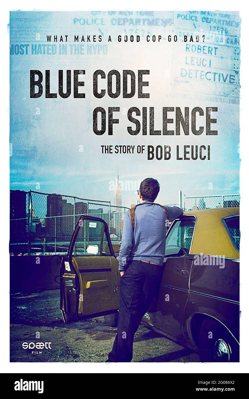 Blue Code Of Silence Poster 2020 C The Film Sales Company Courtesy Everett Collection Stock Photo Alamy