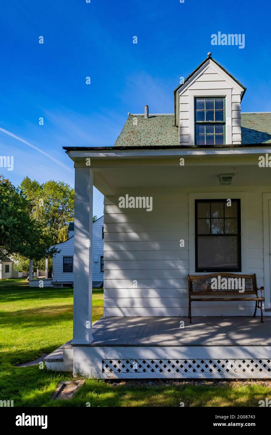 Cape Cod style buildings, reminiscent of a horse farm, built by the CCC