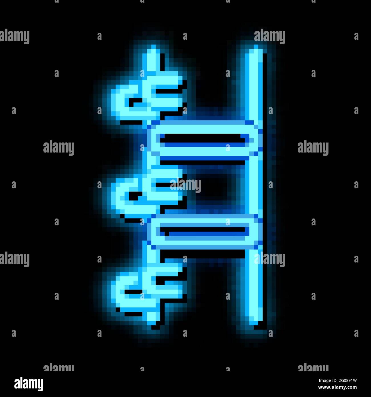 Human Spine neon glow icon illustration Stock Vector Image & Art - Alamy