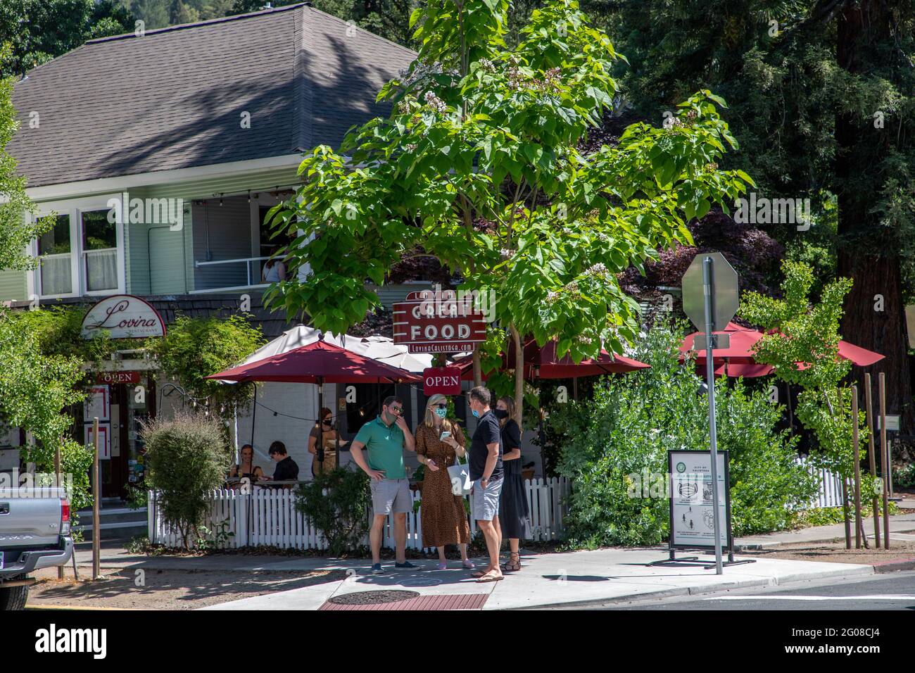 Lovina Restaurant serves great food for brunch and dinner, located on