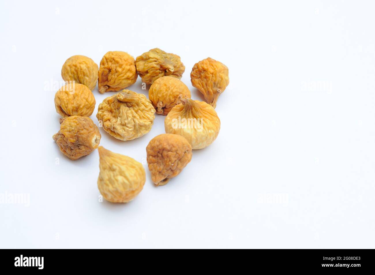 Dried Figs in White Background Stock Photo Alamy
