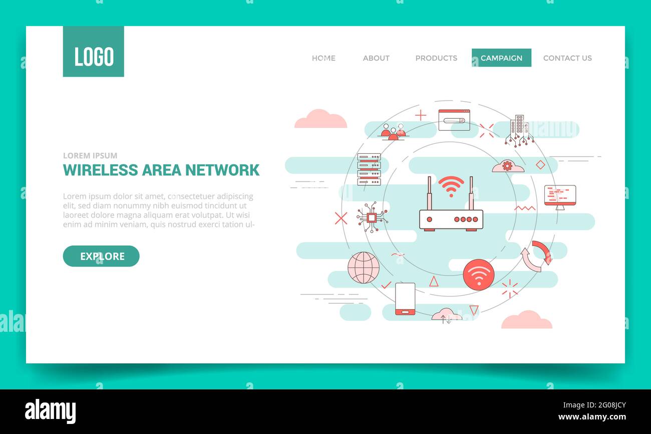 wide area network icon