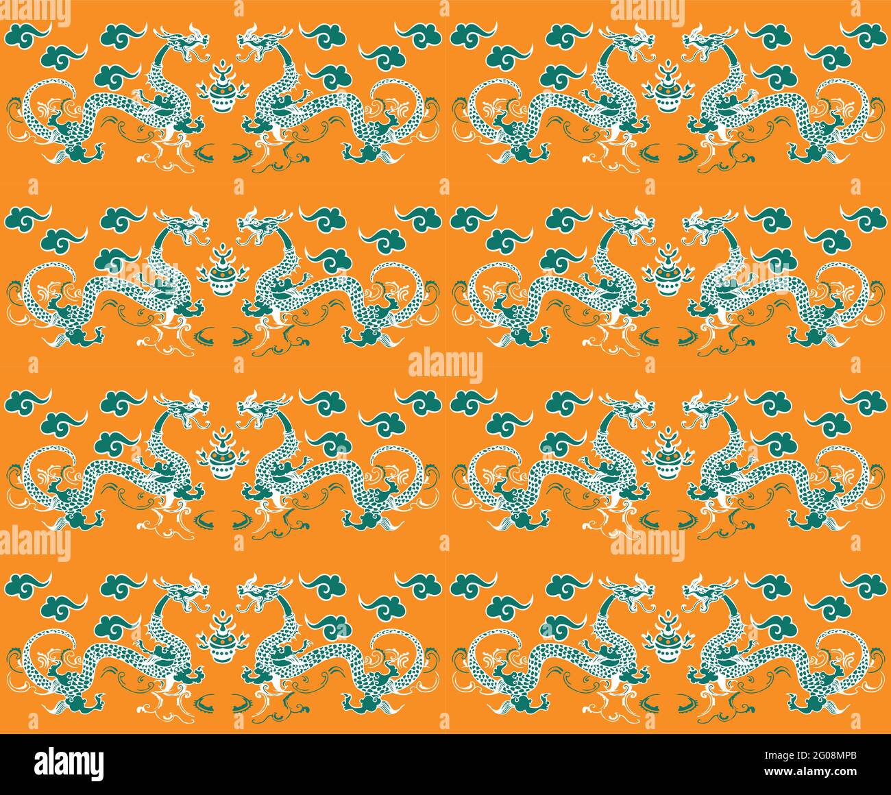 Seamless Oriental Vector Pattern. Traditional floral pattern for fabric ...
