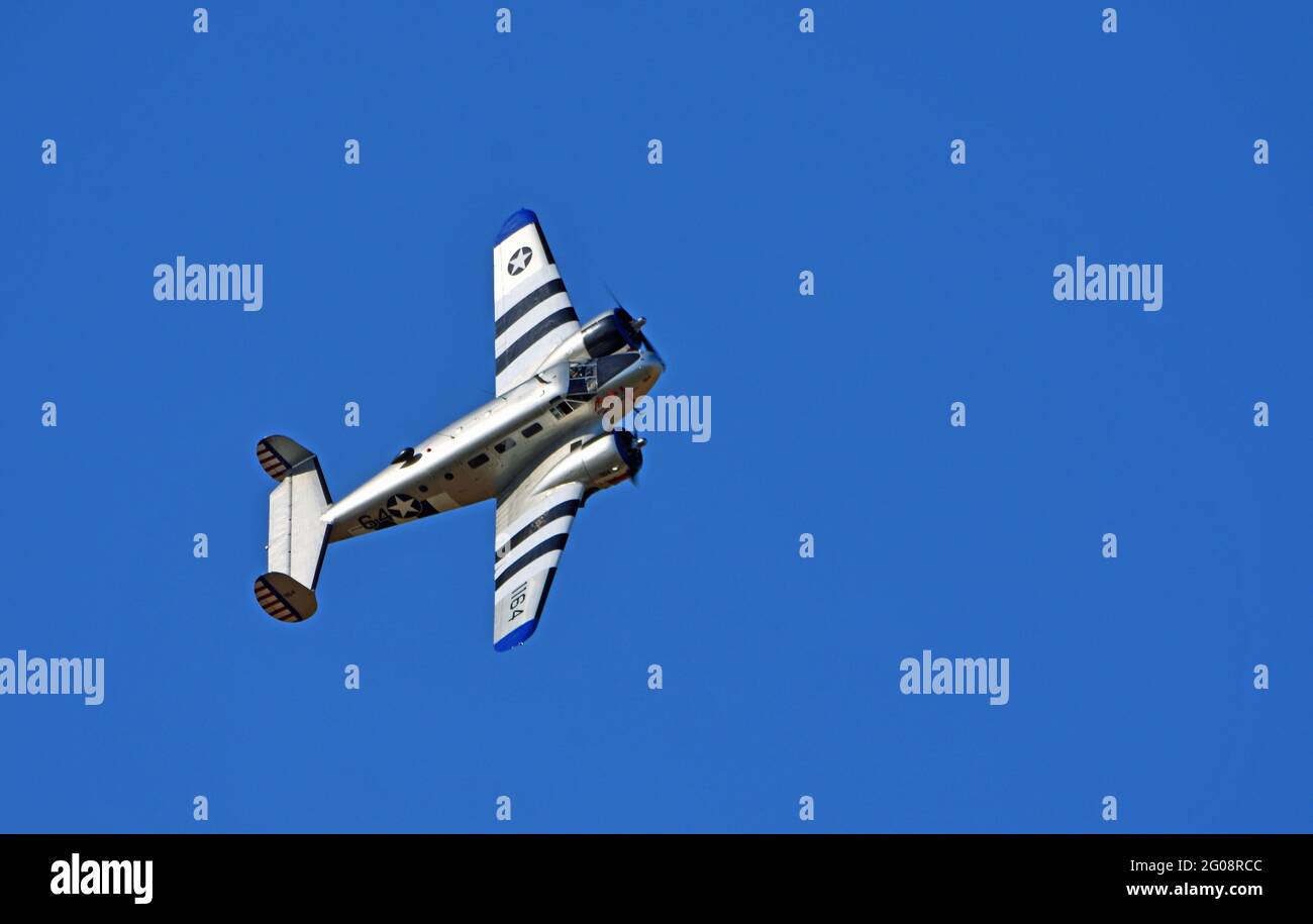 Beechcraft aircraft hi-res stock photography and images - Alamy