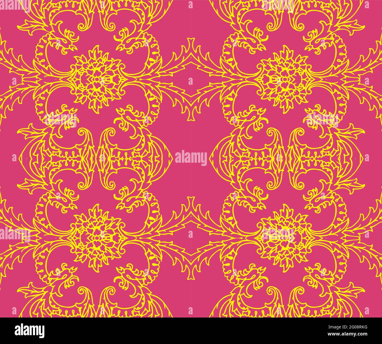 Seamless Oriental Vector Pattern. Traditional floral pattern for fabric ...