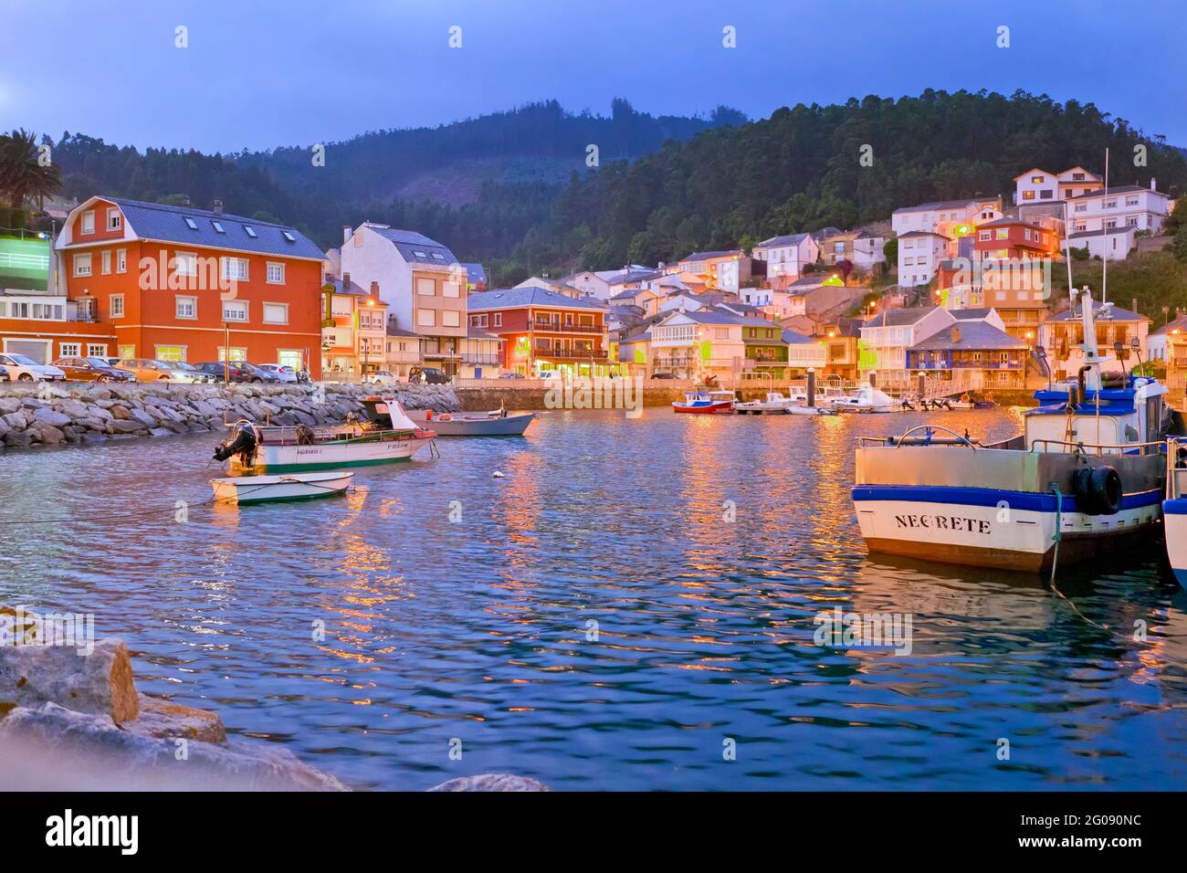 Port Of O Barqueiro Fishing Village O Barqueiro Ma n A Coru a 