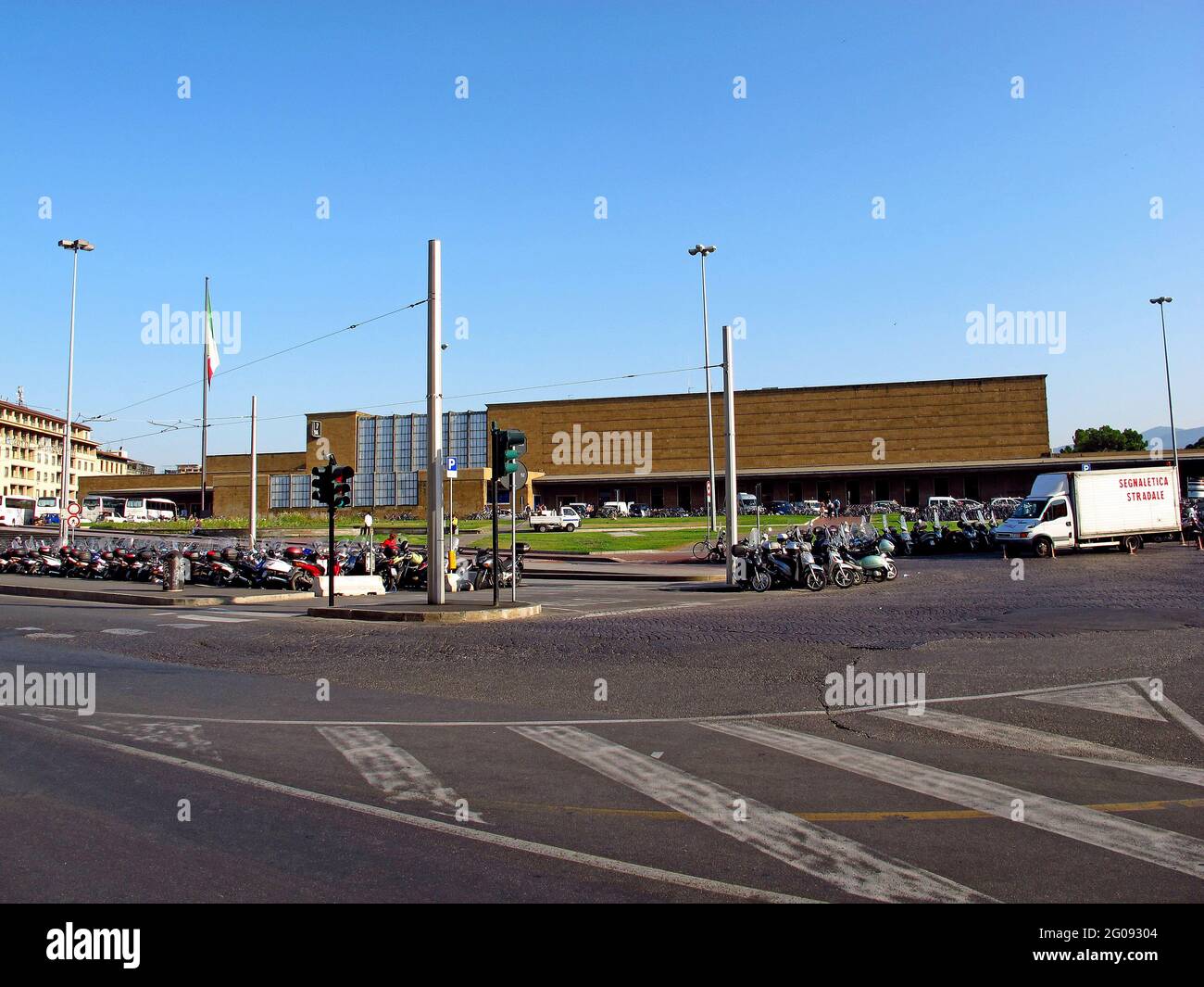 The railway station, Florence, Italy Stock Photo Alamy