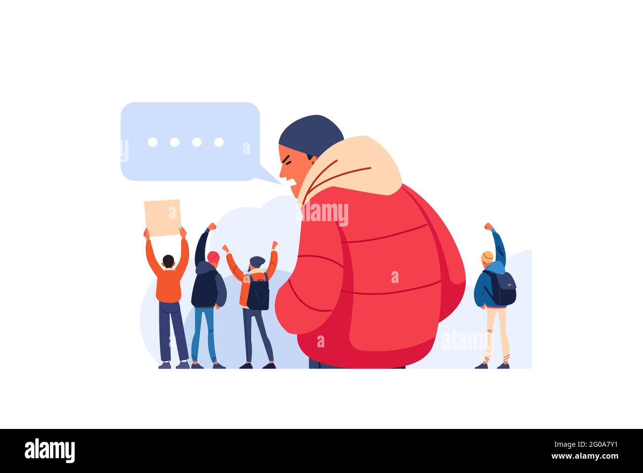 Man mad environment Stock Vector Images - Alamy