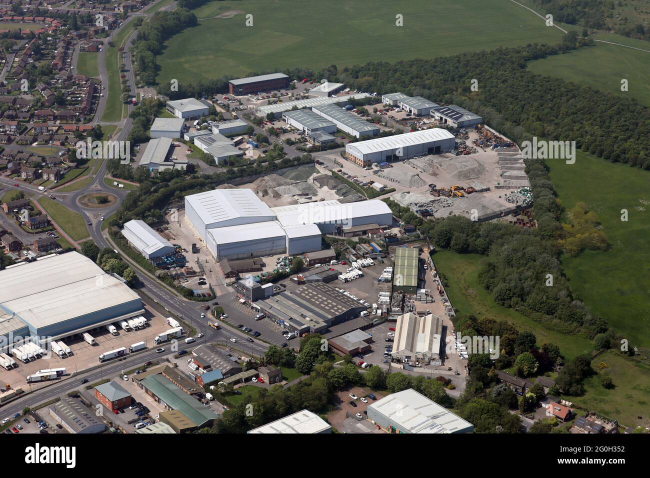 Carlton industrial estate barnsley hires stock photography and images