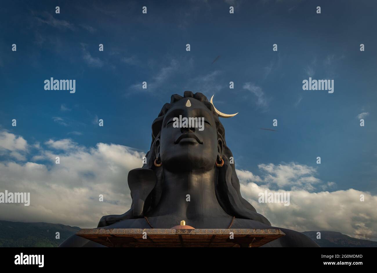 Download Adiyogi Shiva Statue At Coimbatore, India Wallpaper | Wallpapers .com