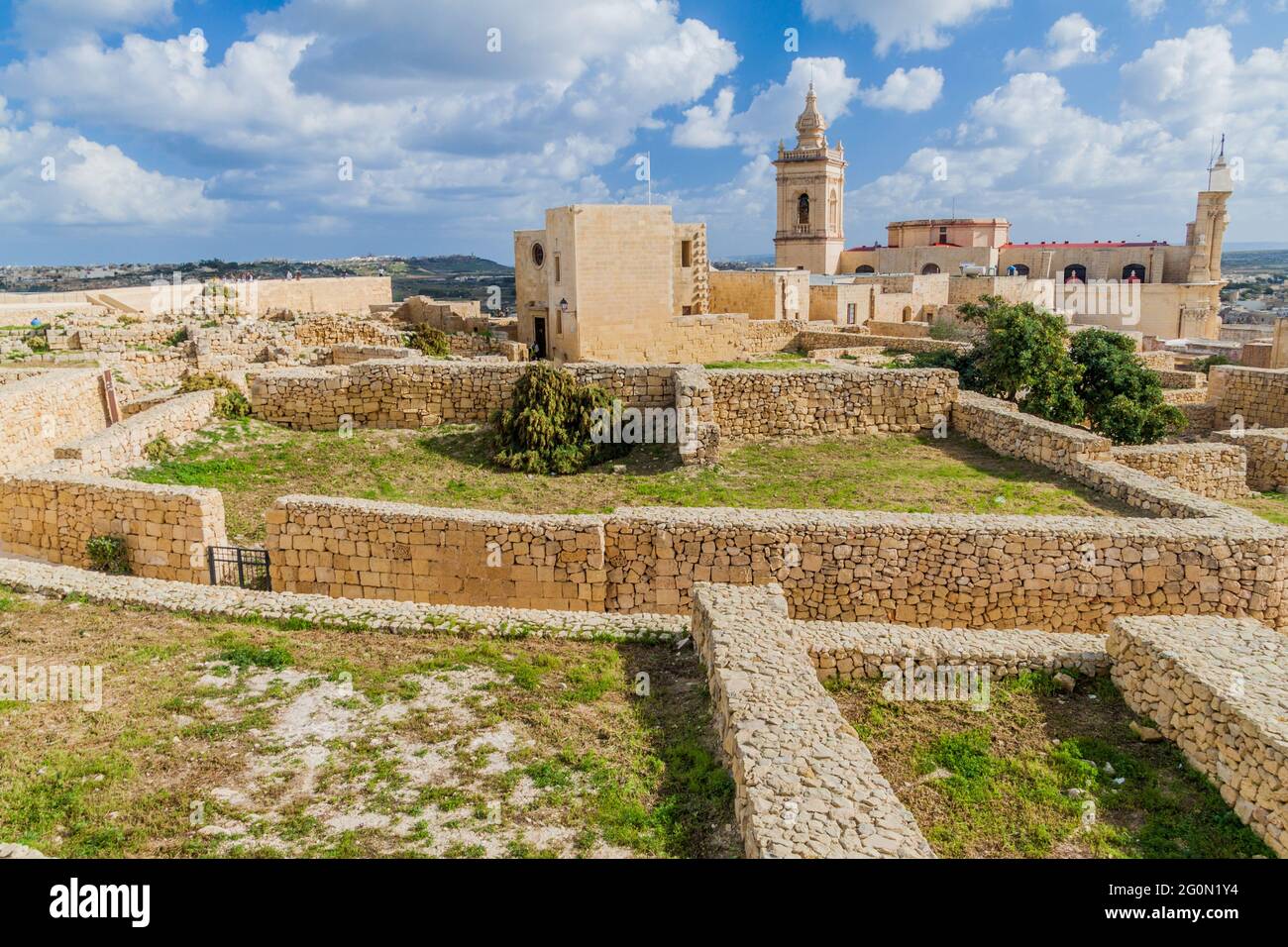 Cittadella, citadel of Victoria, Gozo Island, Malta Stock Photo - Alamy