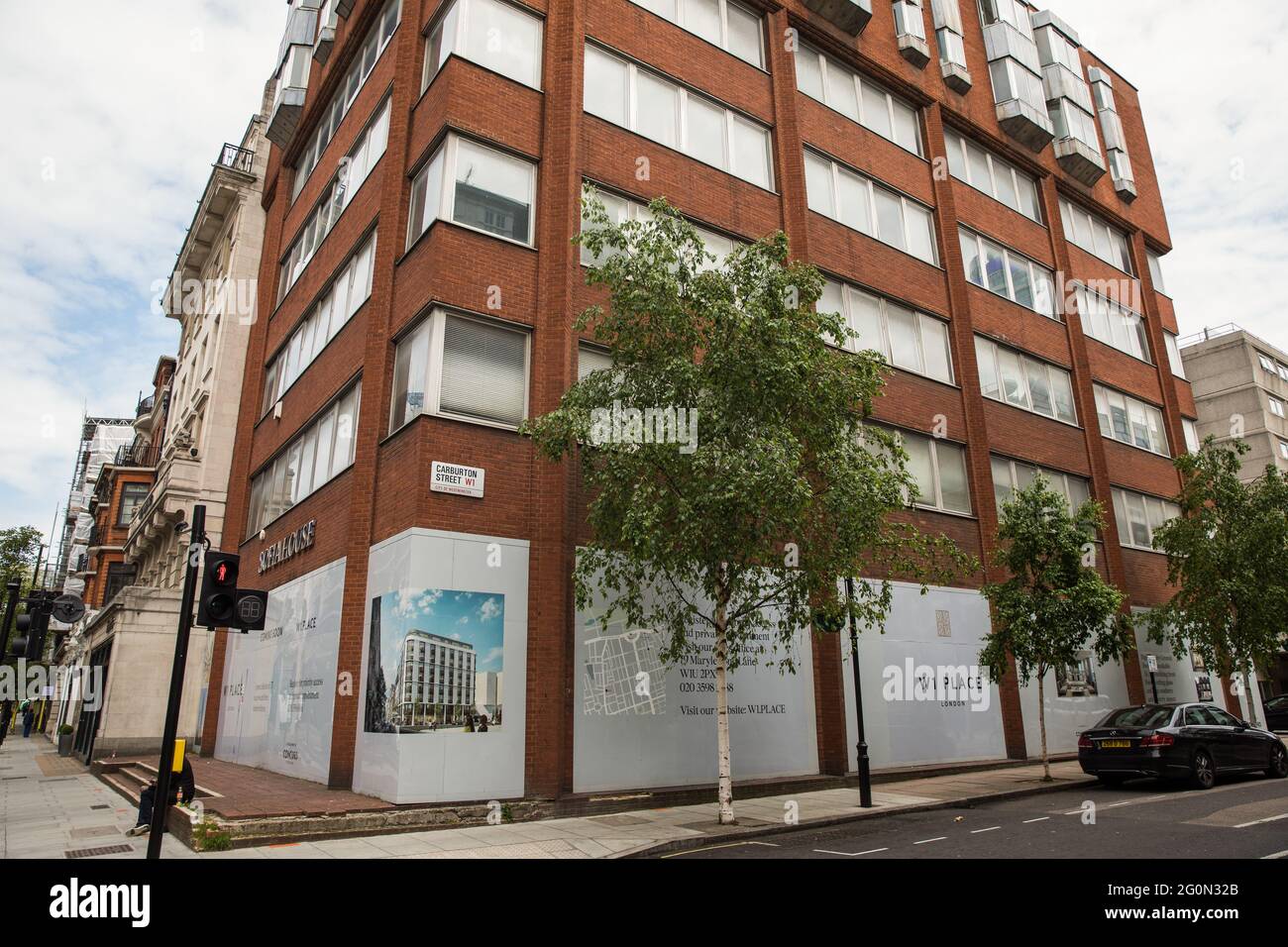 London, UK. 29th May, 2021. Sofia House, a former 1980s office building