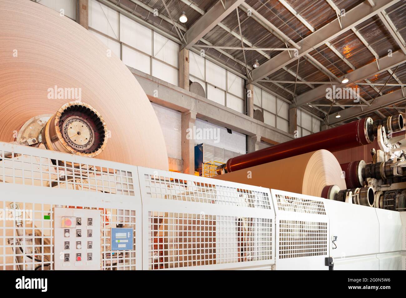Paper mill rolls hi-res stock photography and images - Alamy