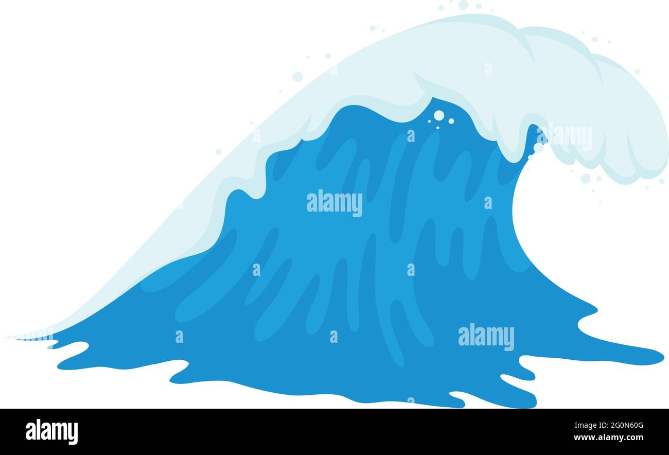 blue ocean wave isolated icon Stock Vector Image & Art - Alamy