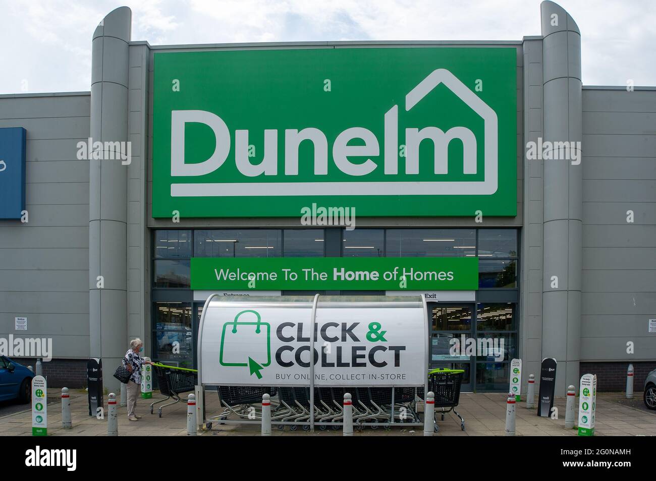 Slough, Berkshire, UK. 2nd June, 2021. Homeware company Dunelm have seen sales growth at a  “very strong” level since it's stores reopened from 12 April 2021. Credit: Maureen McLean/Alamy Stock Photo