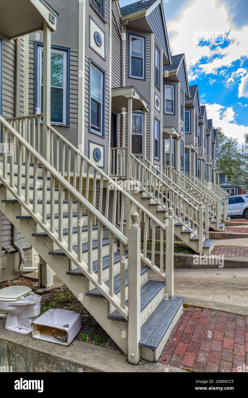 Federal hill providence rhode island hires stock photography and