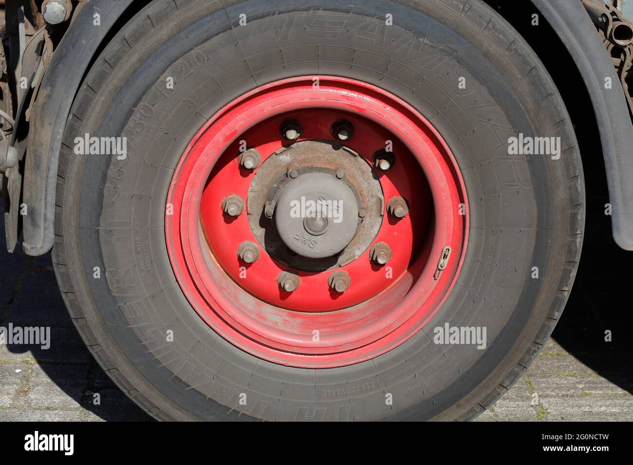 Truck Tires, Germany, Europe Stock Photo Alamy
