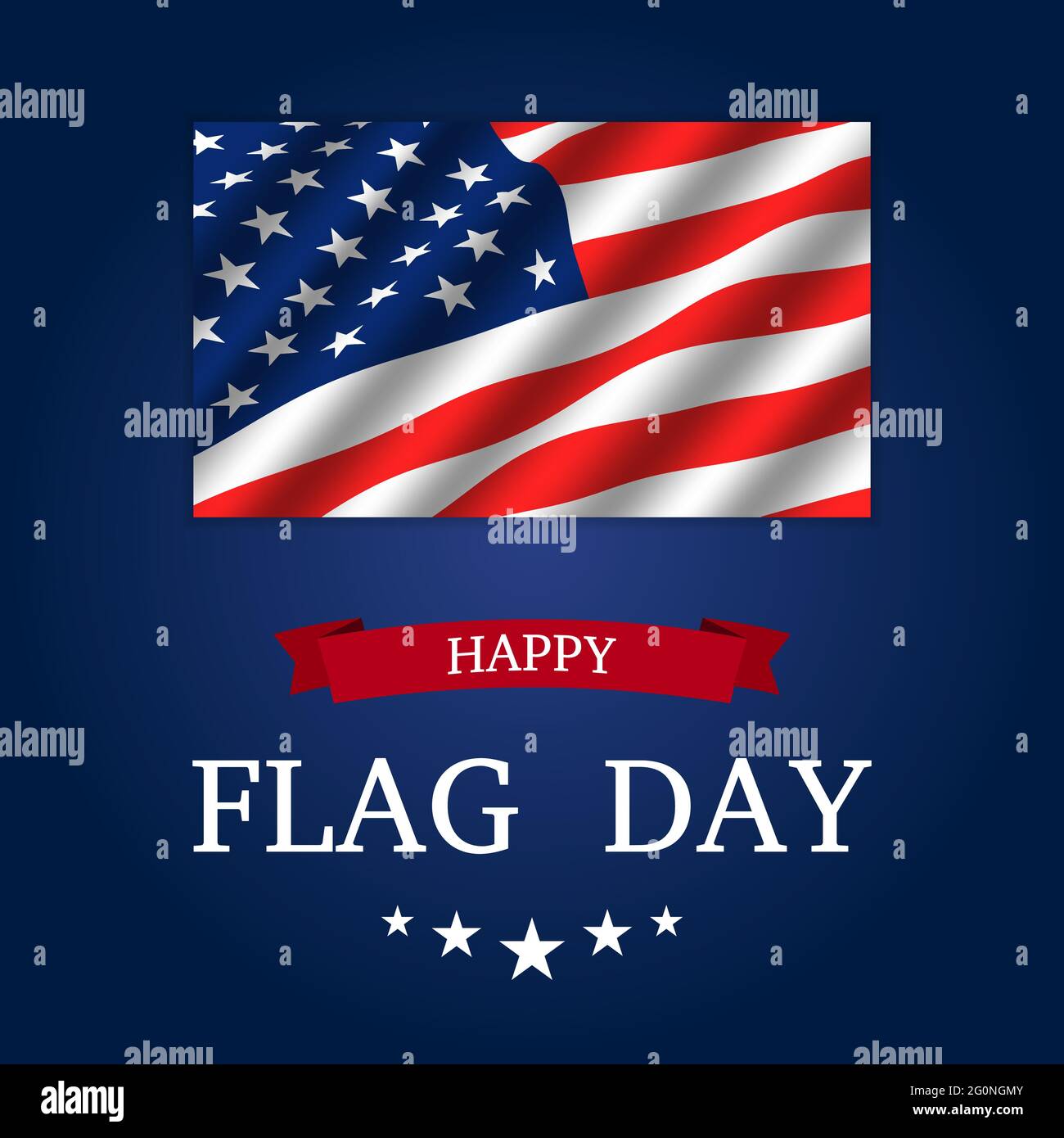 USA Flag Day banner background vector illustration Stock Vector Image & Art Alamy