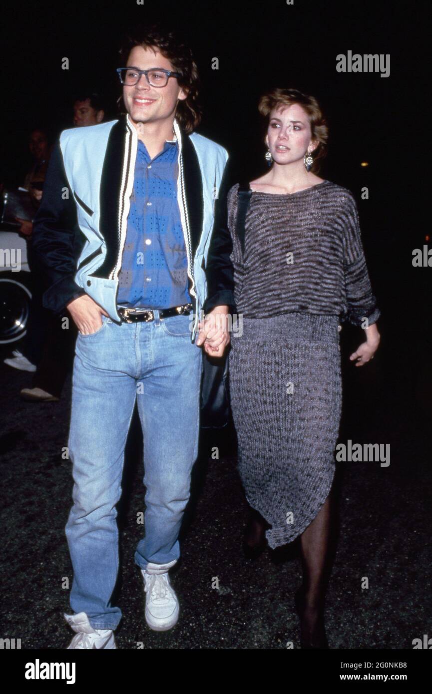 Rob Lowe and Melissa Gilbert Circa 1980's Credit: Ralph Dominguez/MediaPunch Stock Photo
