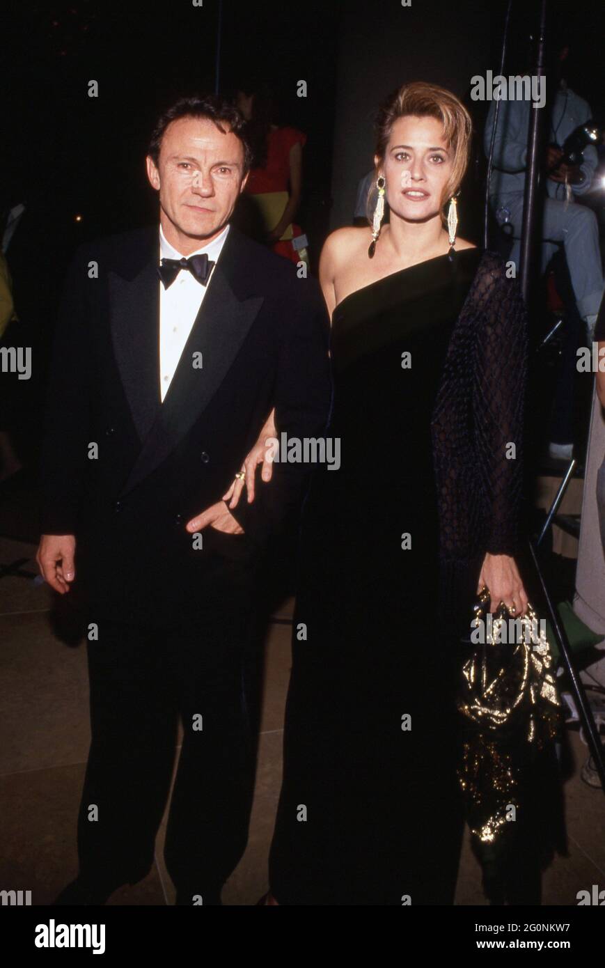 Harvey Keitel and Lorraine Bracco January 1991 Credit Ralph Dominguez MediaPunch Stock Photo Alamy
