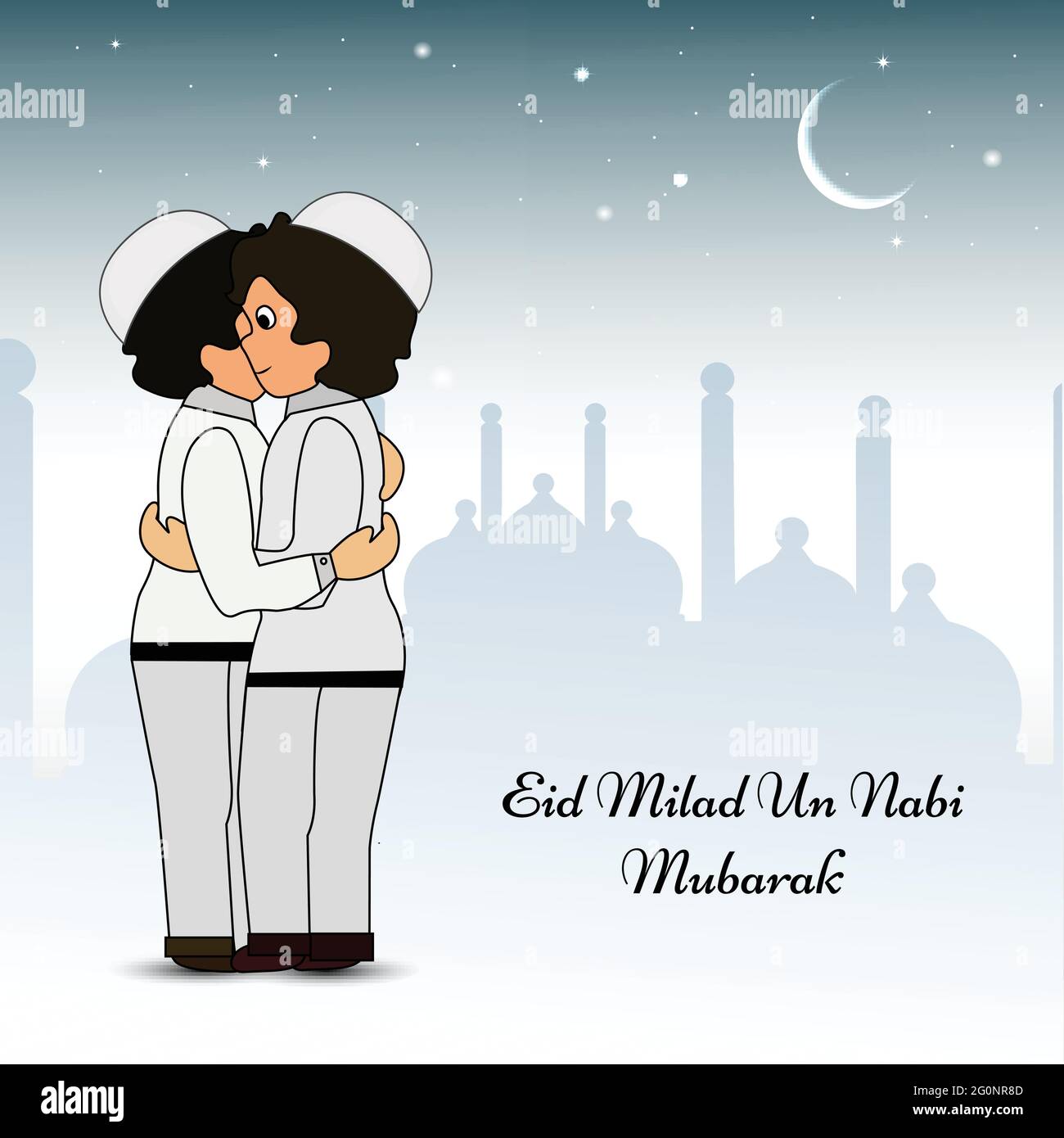Eid Milad Un Nabi Mubarak Stock Vector Image & Art - Alamy
