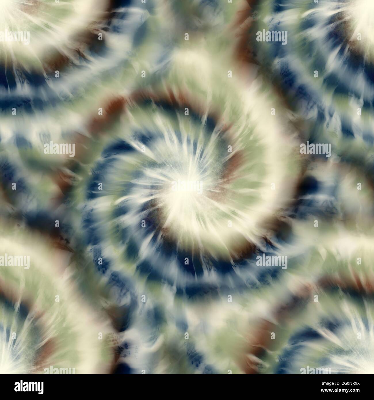 Seamless spiral tie dye pattern for surface design print Stock Photo ...